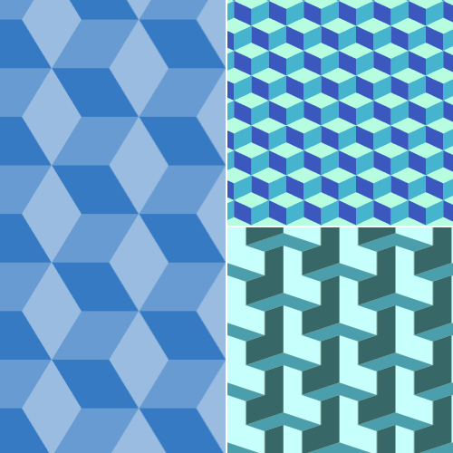 Collection of Cubes Patterns